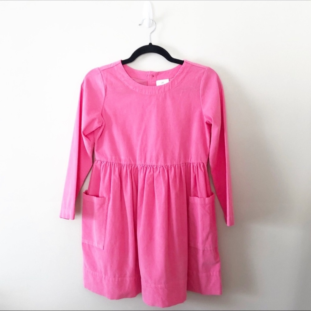 Hanna Andersson Corduroy Button Back Dress